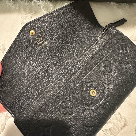 💯 Authentic Louis Vuitton Empreinte long Wallet - Picture 4 of 9